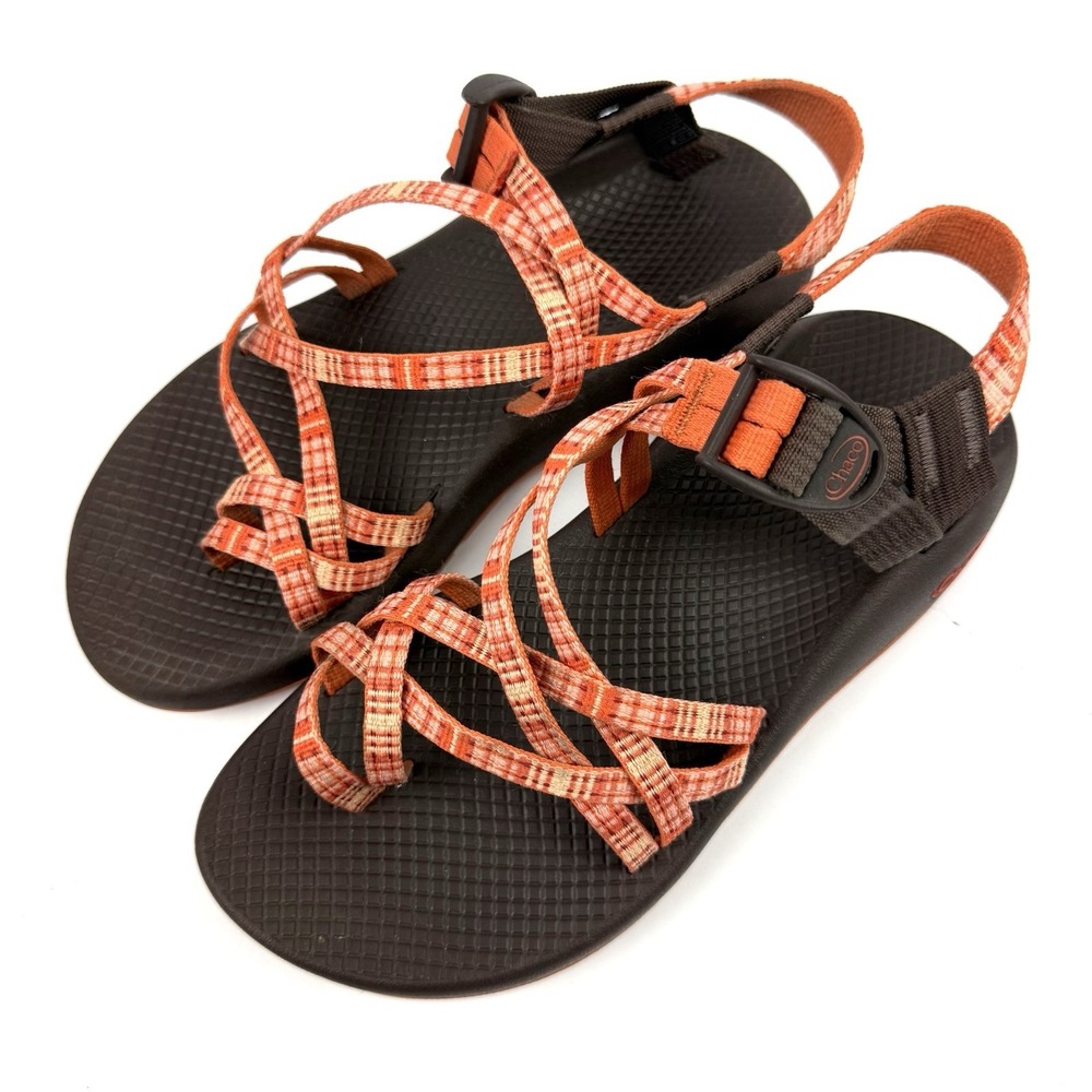 Chacos Z/X2 Sandals 8 Womens Orange Hiking Performance Shoes - Picture 2 of 8